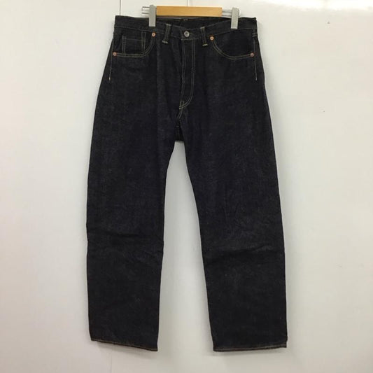 ザリアルマッコイズ THE REAL McCOY S パンツ デニム、ジーンズ デニムパンツ ストレートパンツ ワイドパンツ カジュアルパンツ 36 無地 インディゴ / インディゴ /  メンズ USED 古着 中古 10115390