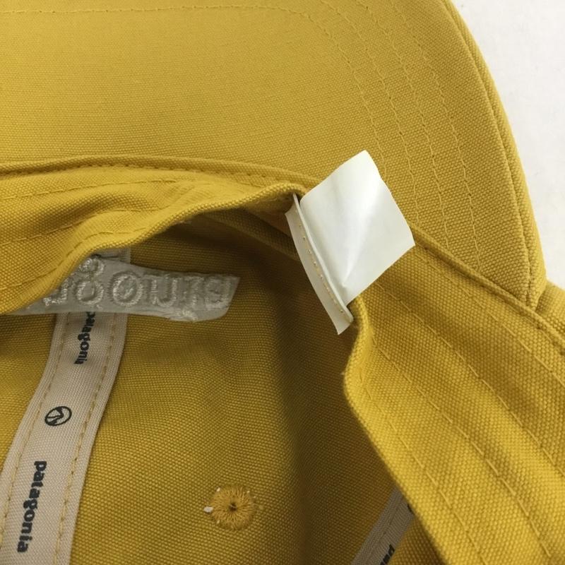 パタゴニア patagonia 帽子 キャップ netplus ロゴ、文字 黄 / イエロー /  メンズ USED 古着 中古 10143298