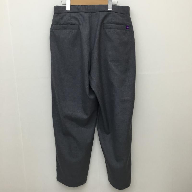 ザ ノースフェイス パープルレーベル THE NORTH FACE PURPLE LABEL パンツ ワークパンツ、ペインターパンツ NT5415N Polyester Wool Oxford Wide Tapered Field Pants 34 無地 チャコールグレー / チャコールグレー /  メンズ USED 古着 中古 10151176