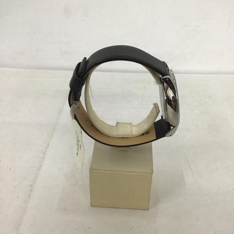 スカーゲン SKAGEN 腕時計 アナログ（クォーツ式） SKW6065 レザー 箱有 ロゴ、文字 黒 / ブラック /  メンズ USED 古着 中古 10134342