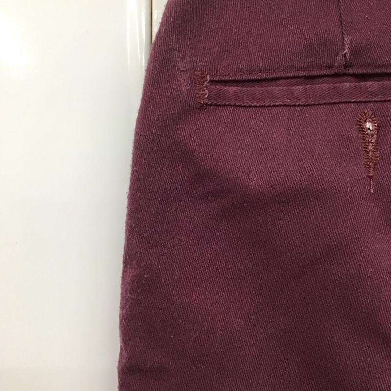 ディッキーズ Dickies パンツ ワークパンツ、ペインターパンツ ワークパンツ ワイドパンツ カジュアルパンツ 32インチ 無地 紫 / パープル /  メンズ USED 古着 中古 10112157