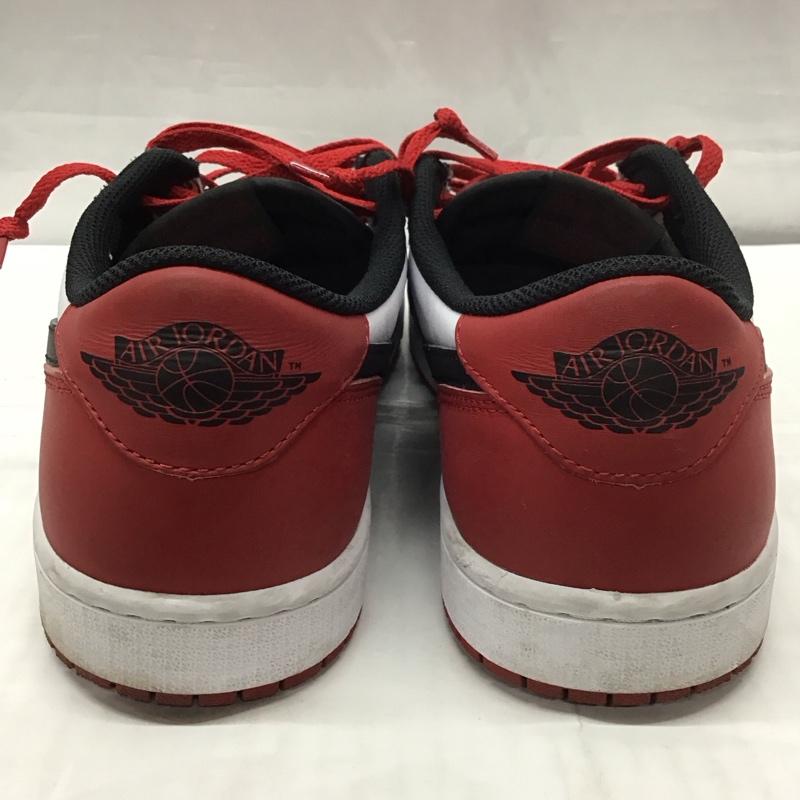 ナイキ NIKE スニーカー スニーカー CZ0790-106 AIR JORDAN 1 LOW OG 29cm 29.0cm ロゴ、文字 白 / ホワイト / X 黒 / ブラック / X 赤 / レッド /  メンズ USED 古着 中古 10113418