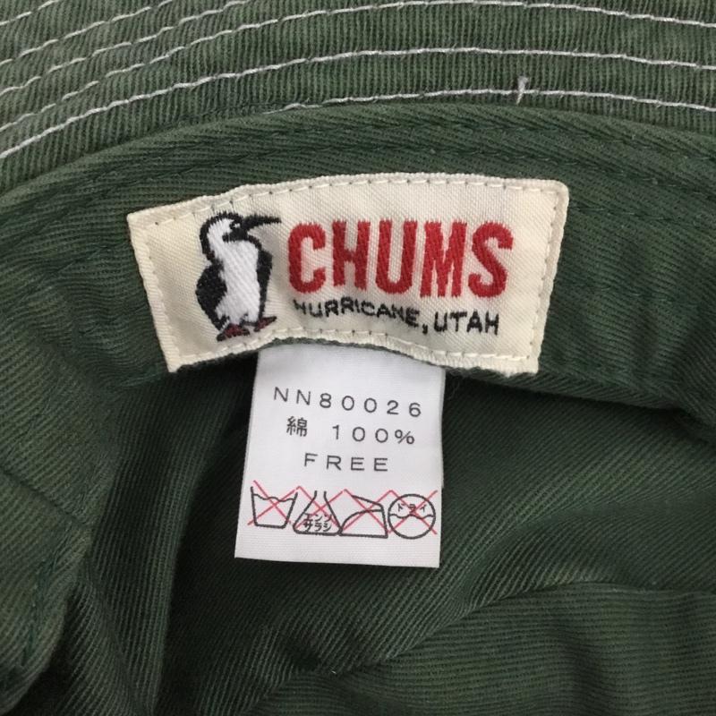 チャムス CHUMS 帽子 ハット NN80026 THE NORTH FACE バケットハット チェック FREE ロゴ、文字 マルチカラー / マルチカラー /  メンズ USED 古着 中古 10147446