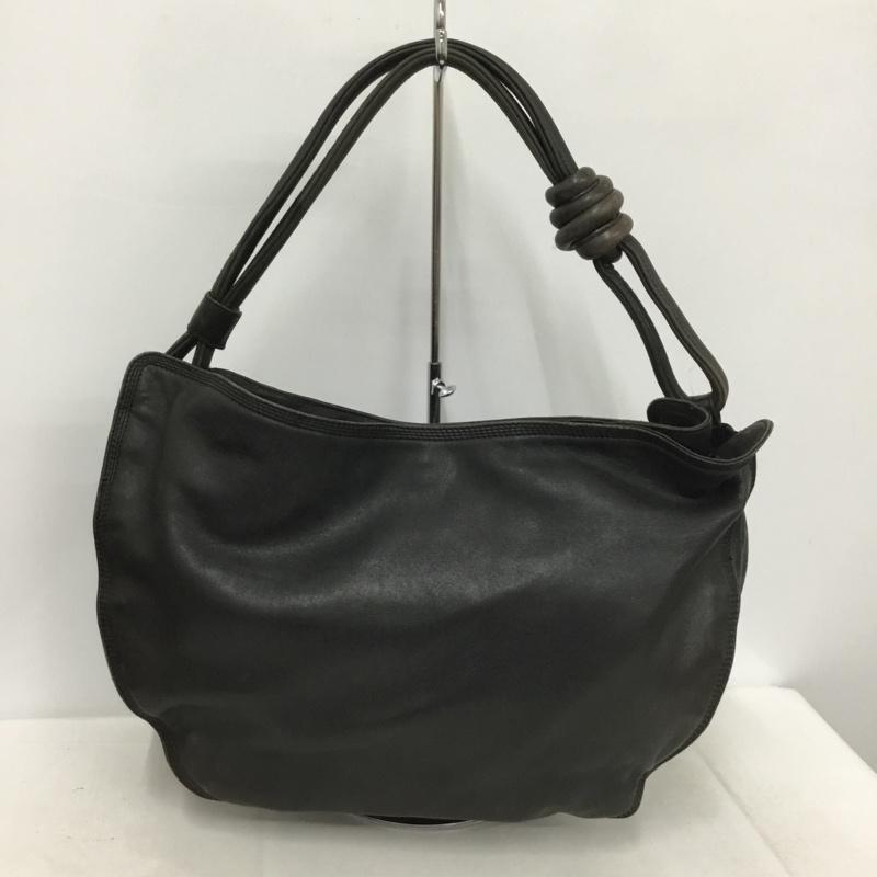 ロエベ LOEWE ハンドバッグ ハンドバッグ オールドロエベ ワンポイント 黒 / ブラック /  レディース USED 古着 中古 10137340