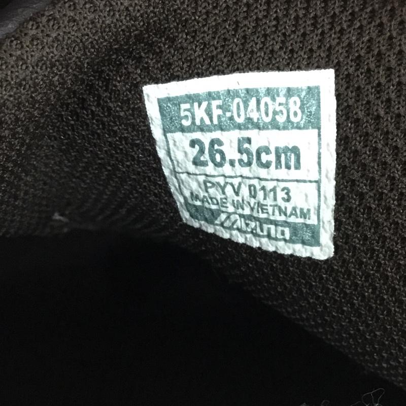 ミズノ MIZUNO スニーカー スニーカー 5KF-04058 ウォーキングシューズ 26.5cm 26.5cm ロゴ、文字 茶 / ブラウン /  メンズ USED 古着 中古 10139977