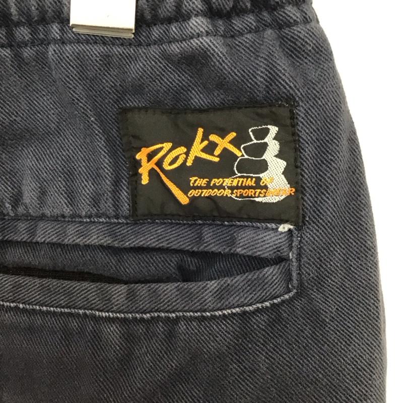 ロックス ROKX パンツ ショートパンツ 無地 黒 / ブラック /  メンズ USED 古着 中古 10130444