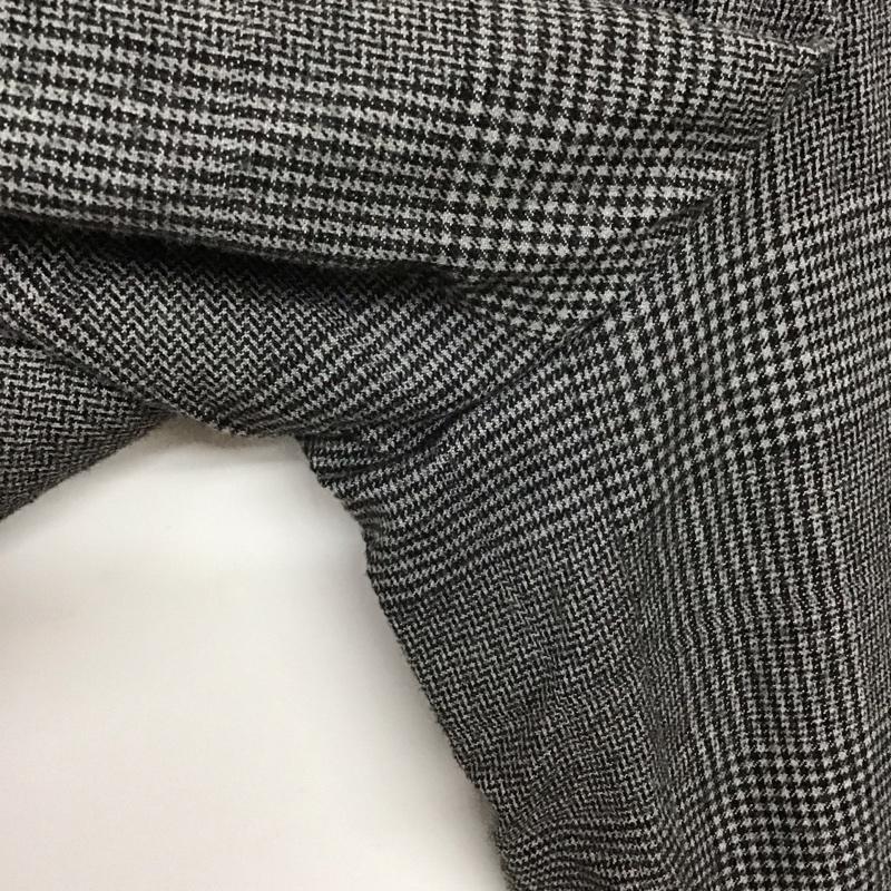 ザラウーマン ZARA WOMAN ボトムス ボトムス ワイドパンツ XS チェック 灰 / グレー /  レディース USED 古着 中古 10140007