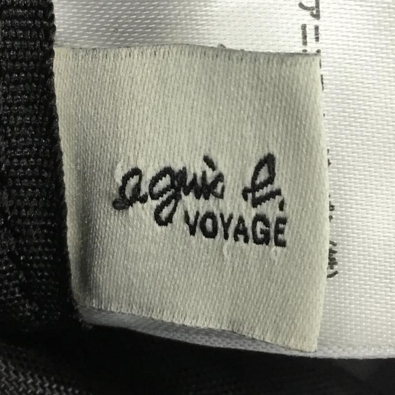 アニエス・ベー agnes b. ショルダーバッグ ショルダーバッグ ロゴ、文字 黒 / ブラック /  レディース USED 古着 中古 10135111