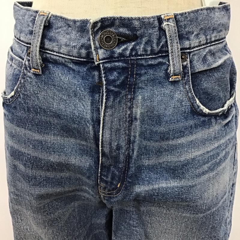 マウジー MOUSSY パンツ デニム、ジーンズ 010faa12-1300-1 ブーツカットパンツ デニムパンツ フレアパンツ 27インチ 無地 インディゴ / インディゴ /  レディース USED 古着 中古 10114480