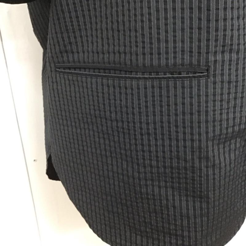 ハレ HARE ジャケット、上着 ジャケット、ブレザー ha030159tr ストライプ半袖シャツジャケット カラーシャツジャケット カジュアルジャケット S ストライプ 灰 / グレー /  メンズ USED 古着 中古 10107491