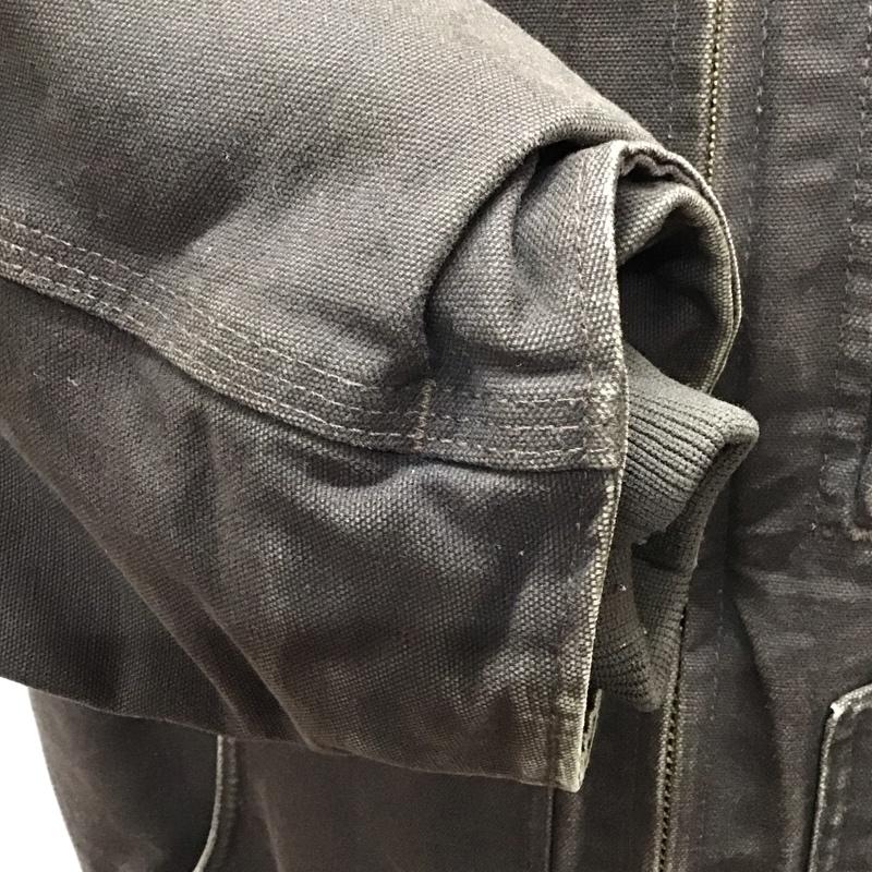 カーハート Carhartt ジャケット、上着 ジャンパー、ブルゾン ジップアップジャケット ジャンパー ジャケット カジュアルジャケット アウター XXL 無地 茶 / ブラウン /  メンズ USED 古着 中古 10120527