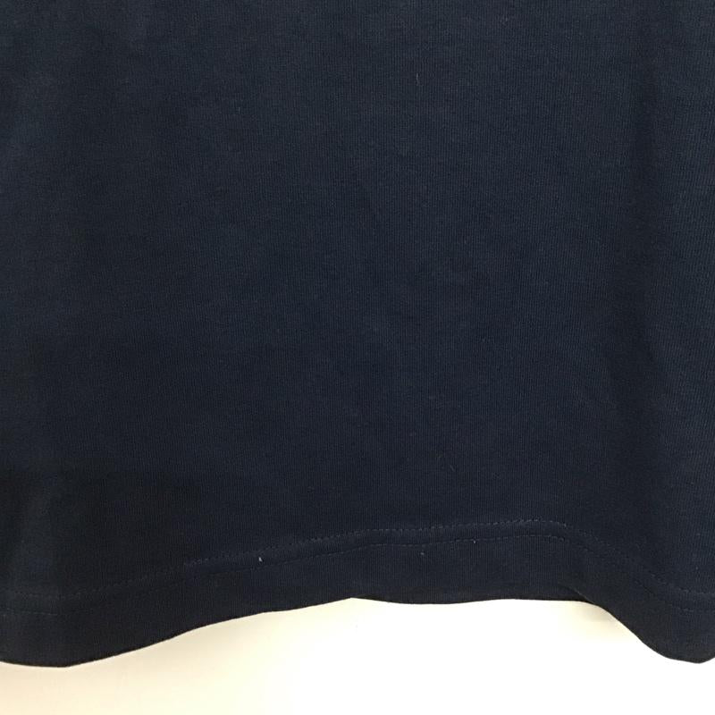 モンベル mont-bell Tシャツ 半袖 半袖カットソー プリントTシャツ クルーネックカットソー S ロゴ、文字 紺 / ネイビー /  メンズ USED 古着 中古 10135946