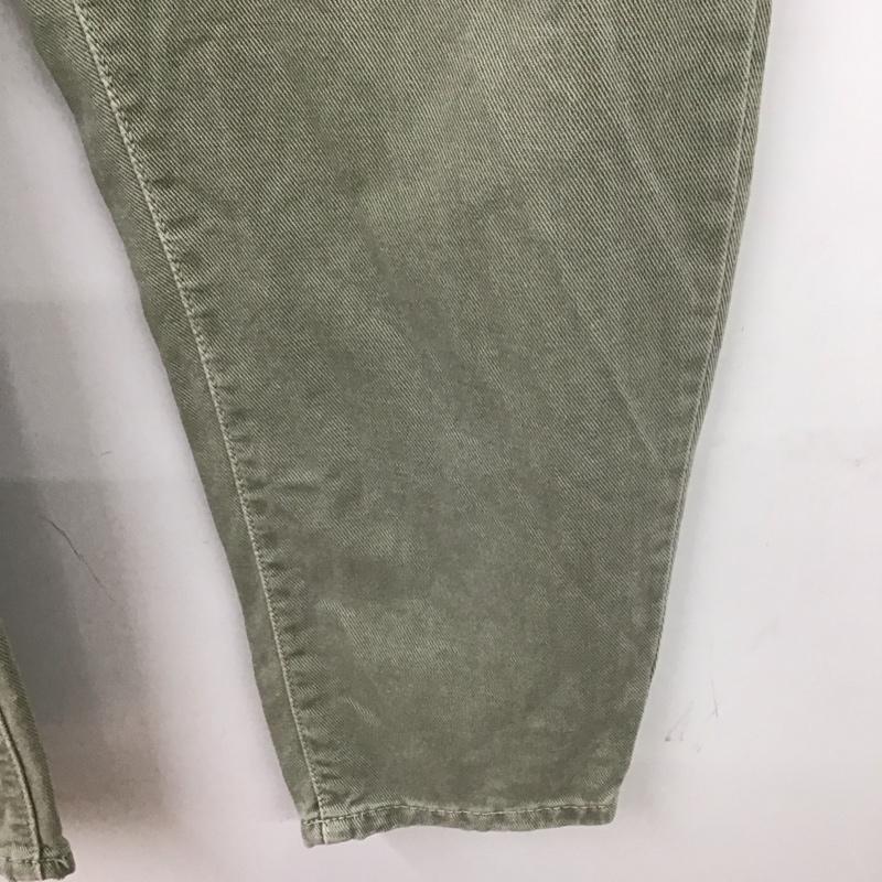 ザラ ZARA パンツ デニム、ジーンズ 5862/022/505 36 無地 カーキ / カーキ /  レディース USED 古着 中古 10131581