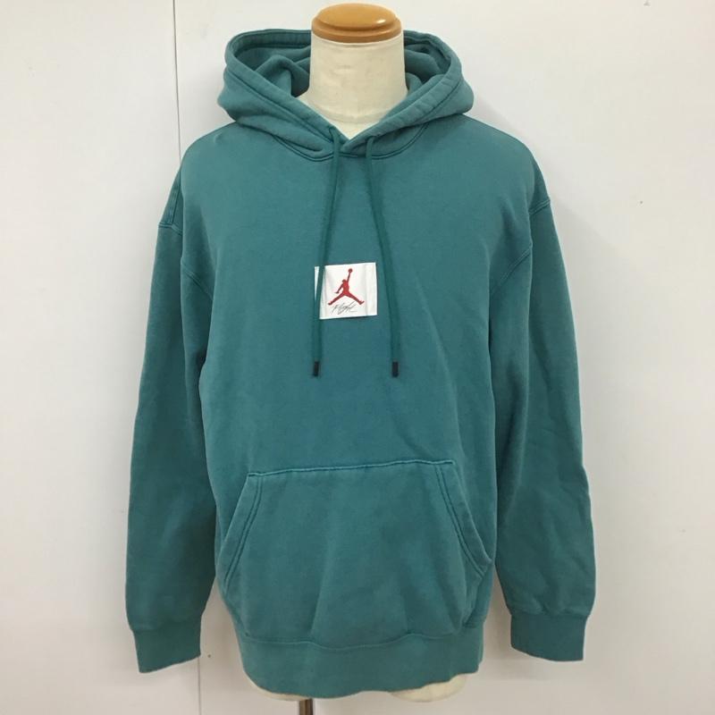 エアジョーダン AIR JORDAN パーカー 長袖 ck6469-381 FlightFleeceHoodie 長袖パーカー スウェット プルオーバーパーカー XL ロゴ、文字 青 / ブルー /  メンズ USED 古着 中古 10112980