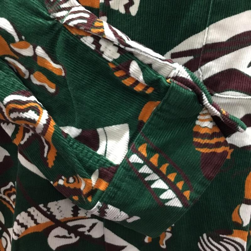 サンサーフ SUN SURF シャツ、ブラウス 長袖 SS27709 XL 総柄 緑 / グリーン /  メンズ USED 古着 中古 10108891