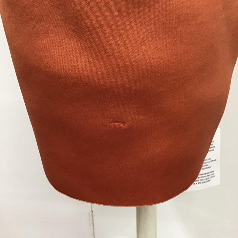 エイソス asos ワンピース ロングスカート ドレス ノースリーブ ベルト UK6 無地 橙 / オレンジ /  レディース USED 古着 中古 10112965