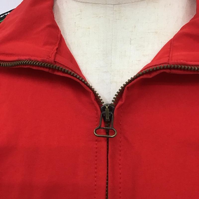 チャンピオン Champion セットアップ セットアップ ジップアップジャケット ナイロンパンツ セットアップ 2点セット XL ロゴ、文字 赤 / レッド /  メンズ USED 古着 中古 10112065