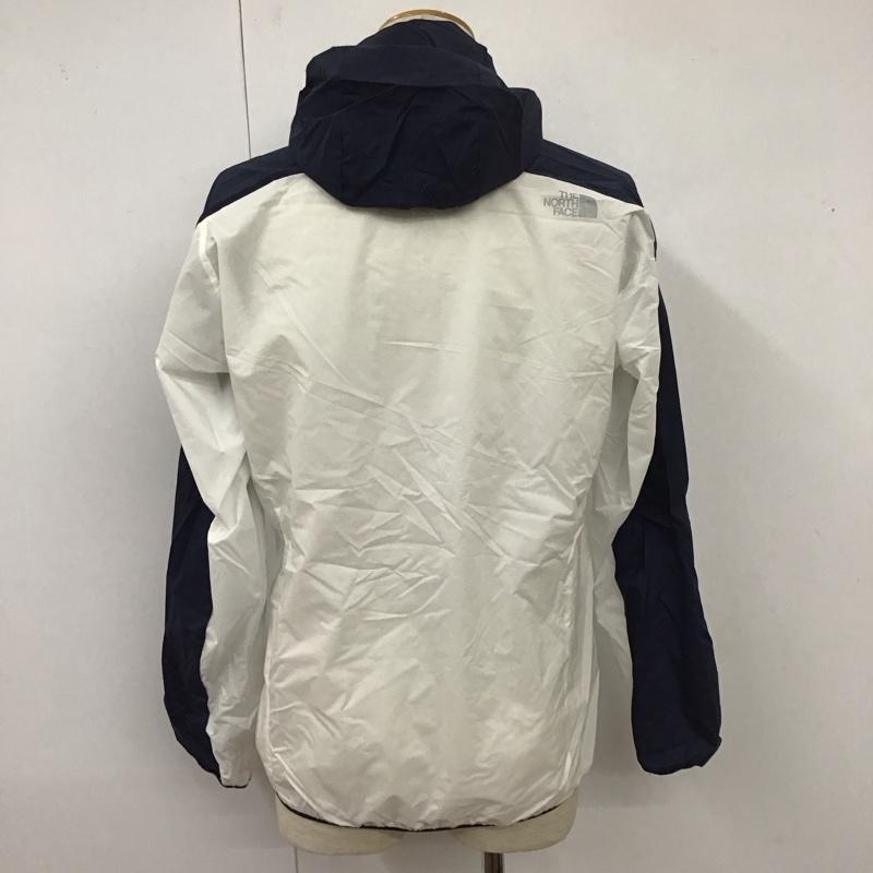 ザノースフェイス THE NORTH FACE ジャケット、上着 ジャンパー、ブルゾン NP21668 スワローテイルベントフーディー ジップアップジャケット ナイロンジャケット L ロゴ、文字 白 / ホワイト / X 紺 / ネイビー /  メンズ USED 古着 中古 10110417