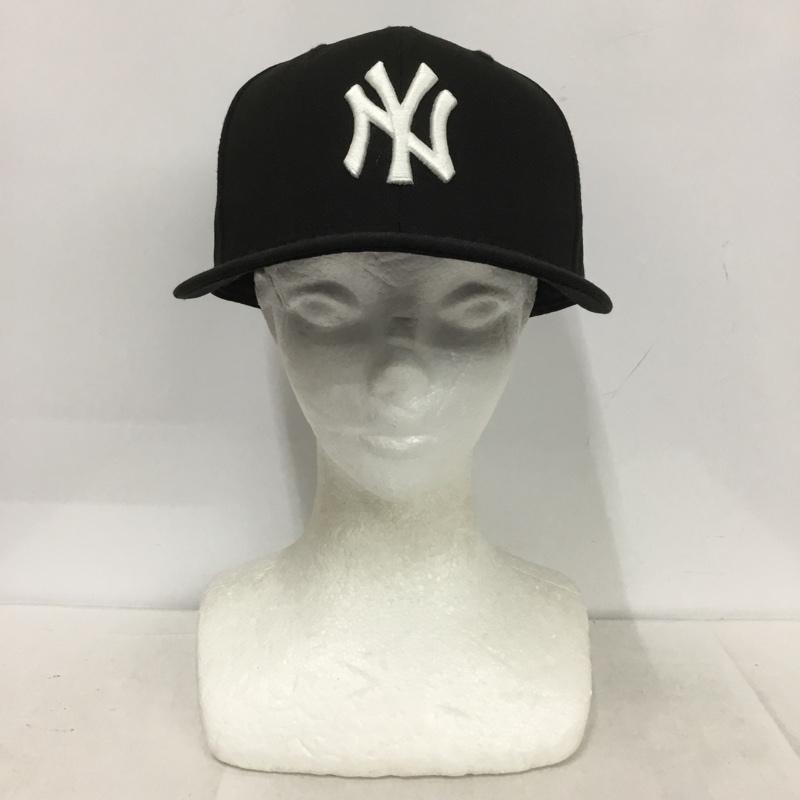 ニューエラ NEW ERA 帽子 キャップ NY 9FIFTY MLB ニューヨーク ヤンキース ロゴ、文字 黒 / ブラック /  メンズ USED 古着 中古 10137146