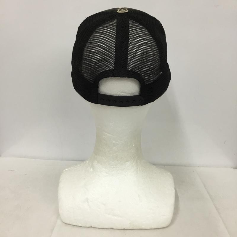 クロムハーツ CHROME HEARTS 帽子 キャップ 304112505 メッシュキャップ ロゴ、文字 黒 / ブラック /  メンズ USED 古着 中古 10137435