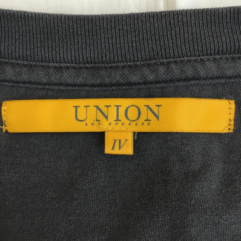 ユニオン UNION Tシャツ 半袖 Union Original Console S/S Tee Black IV 4 ロゴ、文字 黒 / ブラック /  メンズ USED 古着 中古 10149684