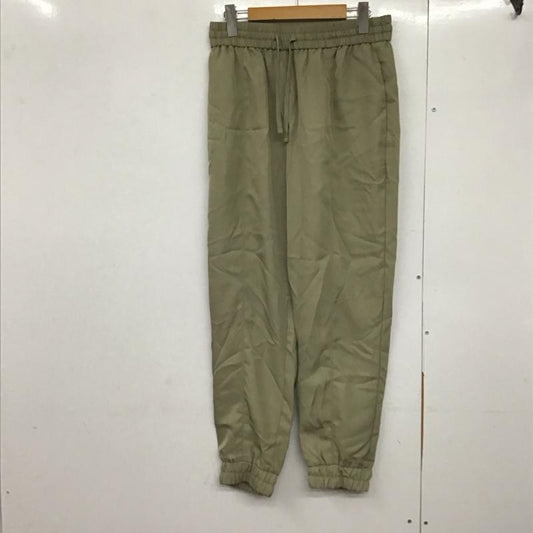 ザラ ZARA パンツ ワークパンツ、ペインターパンツ ワークパンツ ワイドパンツ カジュアルパンツ M 無地 カーキ / カーキ /  レディース USED 古着 中古 10142660