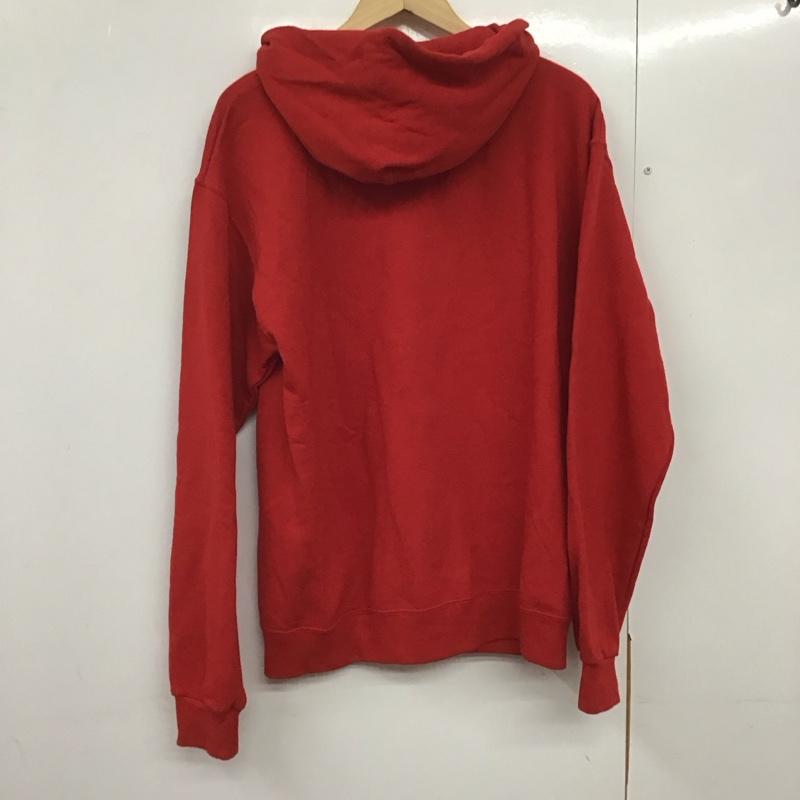 ジャージーズ JERZEES パーカー 長袖 長袖パーカー プルオーバーパーカー スウェット M 無地 赤 / レッド /  レディース USED 古着 中古 10142705