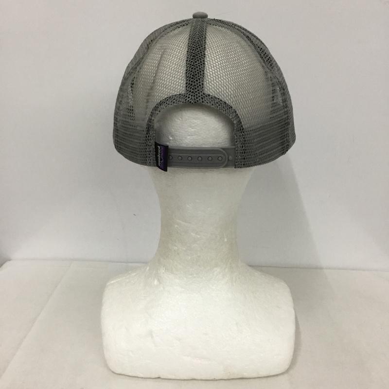 パタゴニア patagonia 帽子 キャップ メッシュキャップ ロゴ、文字 灰 / グレー /  メンズ USED 古着 中古 10143301