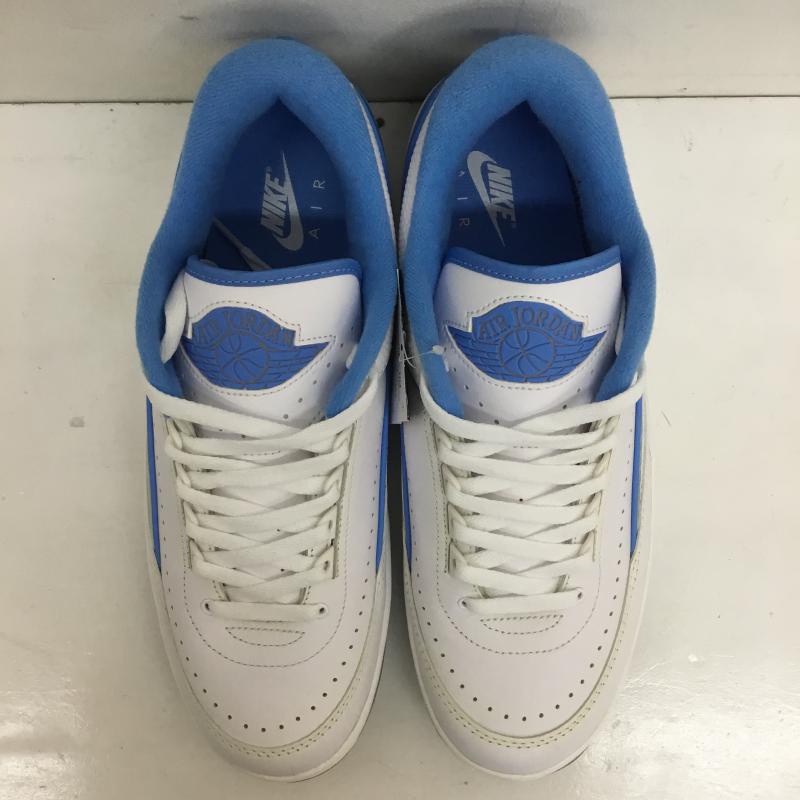 ナイキ NIKE スニーカー スニーカー Nike Air Jordan 2 Retro Low University Blue 28.5cm ロゴ、文字 白 / ホワイト / X 水色 / ライトブルー /  メンズ USED 古着 中古 10128863