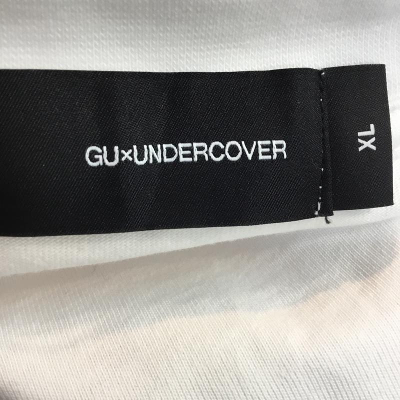 ジーユー GU Tシャツ 半袖 ビッググラフィックT2 UNDERCOVER XL プリント 白 / ホワイト /  メンズ USED 古着 中古 10052487