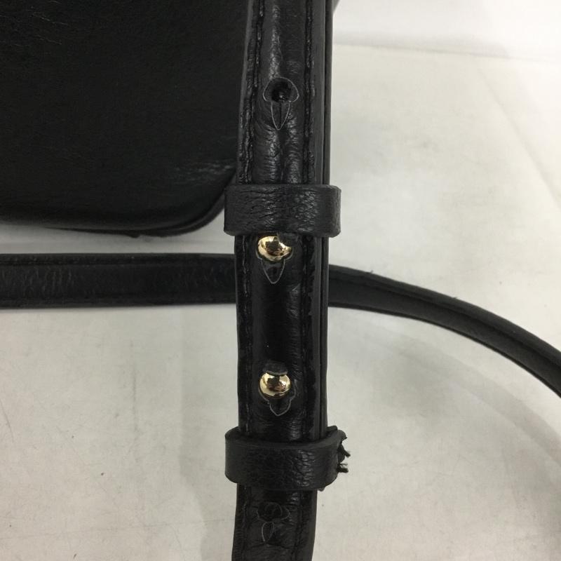 ザラ ZARA ショルダーバッグ ショルダーバッグ ハンドバッグ 6322 211 800 無地 黒 / ブラック / X 金 / ゴールド /  レディース USED 古着 中古 10135005