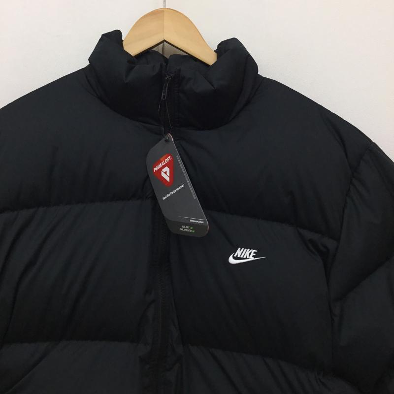 ナイキ NIKE ジャケット、上着 ジャケット、ブレザー FB7369-010 Men s NIKE ナイキ TF クラブ パファー ジャケット 3L ロゴ、文字 黒 / ブラック /  メンズ USED 古着 中古 10136767