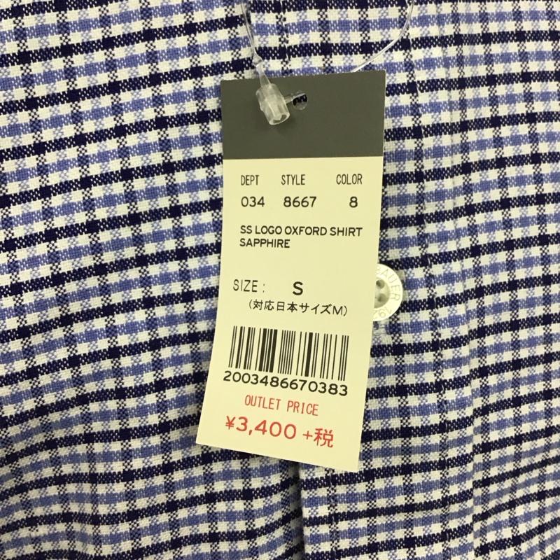 エディーバウアー Eddie Bauer シャツ、ブラウス 半袖 半袖シャツ チェックシャツ ボタンダウンシャツ S チェック マルチカラー / マルチカラー /  メンズ USED 古着 中古 10111128