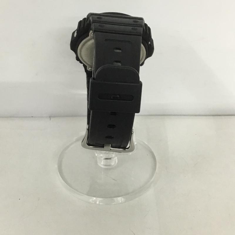 ジーショック G-SHOCK 腕時計 デジタル DW-5750E F.C.Real Bristol コラボレーション 箱有 FCRB-222118 ロゴ、文字 黒 / ブラック /  メンズ USED 古着 中古 10124411