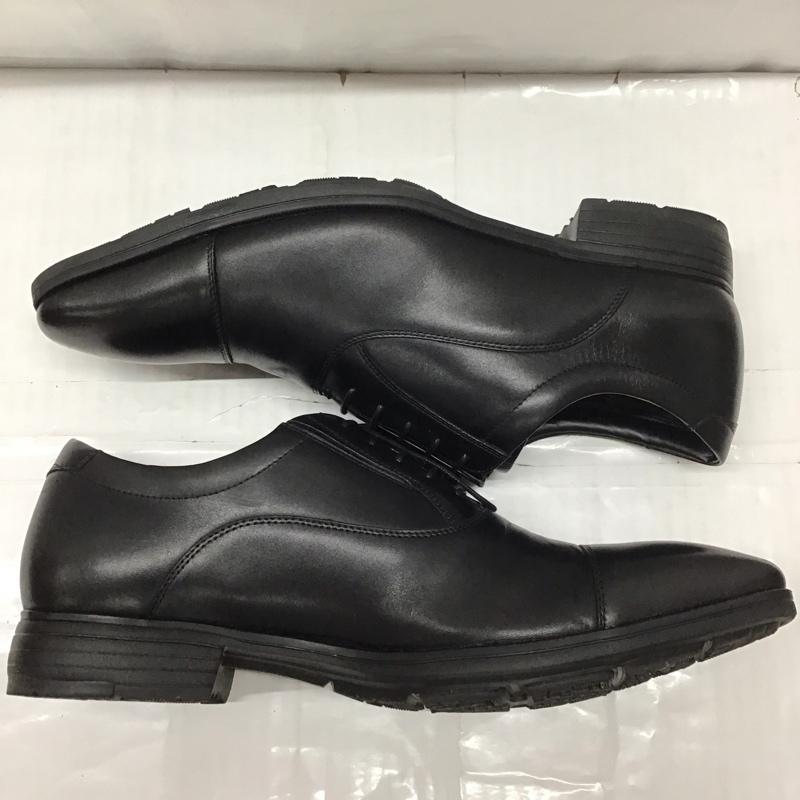 アシックス ASICS 革靴 革靴 TU-8002 texcy luxe GORE-TEX ストレートチップ 箱有 26.5cm 26.5cm 無地 黒 / ブラック /  メンズ USED 古着 中古 10111754