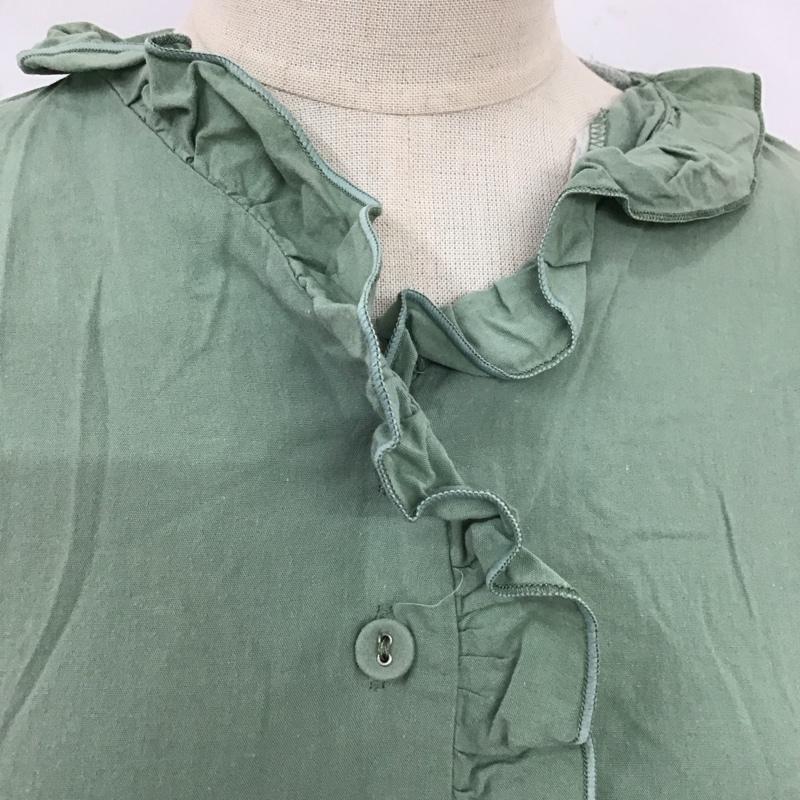 メルロー merlot ワンピース ロングスカート 無地 薄緑 / ライトグリーン /  レディース USED 古着 中古 10121389