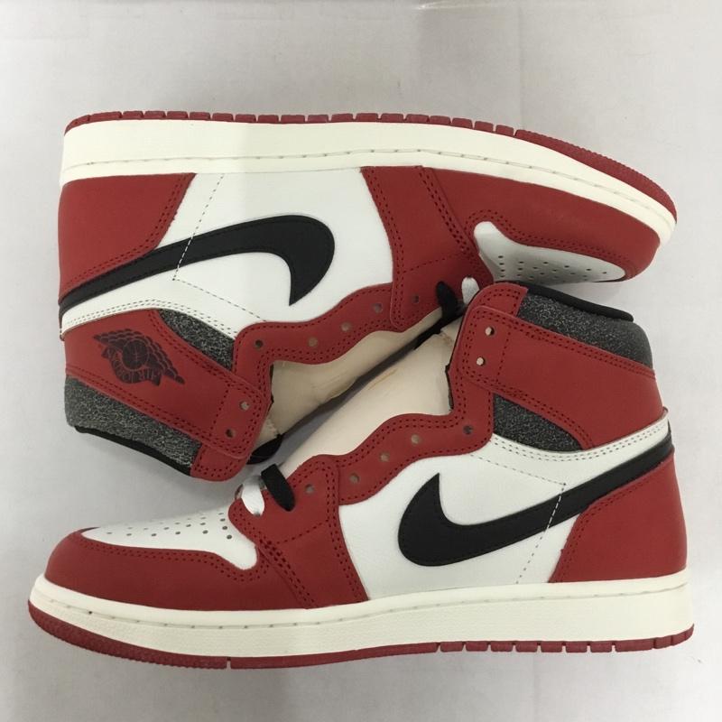 ナイキ NIKE スニーカー スニーカー DZ5485-612 AIR JORDAN 1 RETRO HIGH OG 27cm 箱有 27.0cm ロゴ、文字 赤 / レッド / X 白 / ホワイト / X 黒 / ブラック /  メンズ USED 古着 中古 10134763