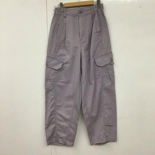 ニコアンド niko and... パンツ ワークパンツ、ペインターパンツ パレル カーゴパンツ ラベンダー NKN46510AD M 無地 紫 / パープル /  レディース USED 古着 中古 10129293