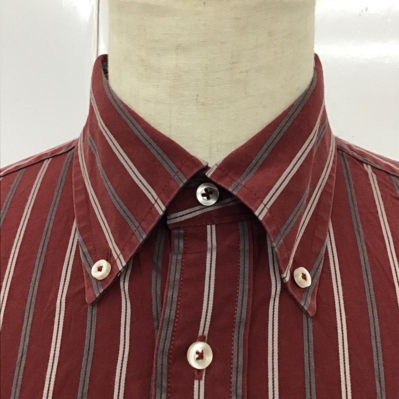 トミーヒルフィガー TOMMY HILFIGER シャツ、ブラウス 長袖 長袖シャツ カラーシャツ ポケットシャツ 長袖カットソー ストライプシャツ M ストライプ マルチカラー / マルチカラー /  メンズ USED 古着 中古 10118264