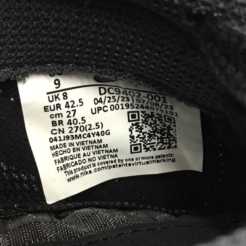 ナイキ NIKE スニーカー スニーカー DC9402-001 AIR MAX PRE-DAY 27cm 箱有 27.0cm ロゴ、文字 黒 / ブラック / X 白 / ホワイト /  メンズ USED 古着 中古 10106354