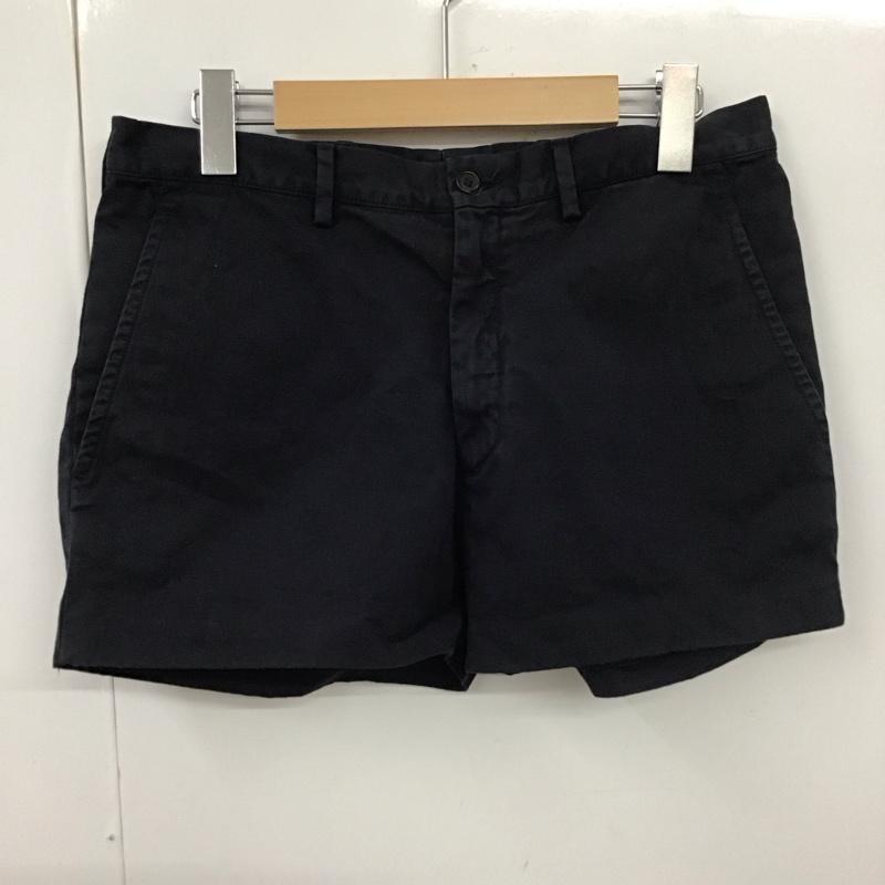 プラダ PRADA パンツ ショートパンツ ハーフパンツ ショートパンツ カジュアルパンツ 46 無地 紺 / ネイビー /  メンズ USED 古着 中古 10112127