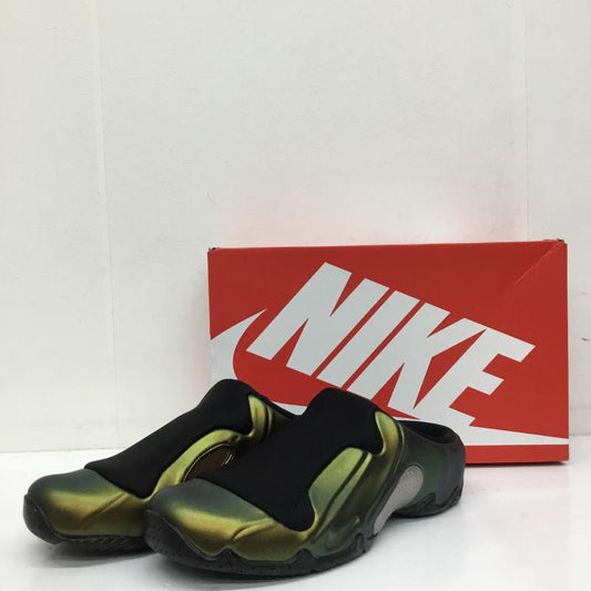 ナイキ NIKE スリッポン スリッポン HF6881-900 CLOGPOSITE Black and Metallic Gold 26.0cm ロゴ、文字 黒 / ブラック / X 金 / ゴールド /  メンズ USED 古着 中古 10143472