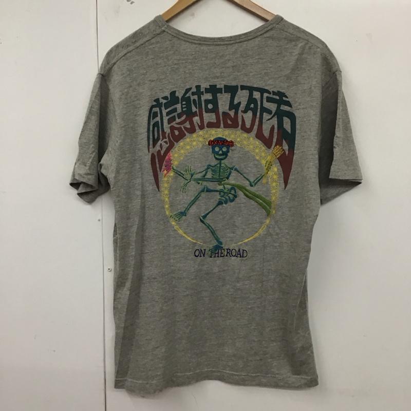 マッシュ MASH Tシャツ 半袖 半袖カットソー プリントTシャツ クルーネックカットソー XL プリント 白 / ホワイト /  メンズ USED 古着 中古 10129999