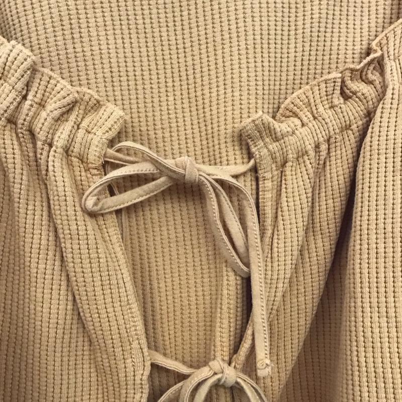 フリークスストア FREAK S STORE セットアップ セットアップ セットアップ キャミソール 長袖カットソー 2点セット FREE 無地 橙 / オレンジ /  レディース USED 古着 中古 10147195