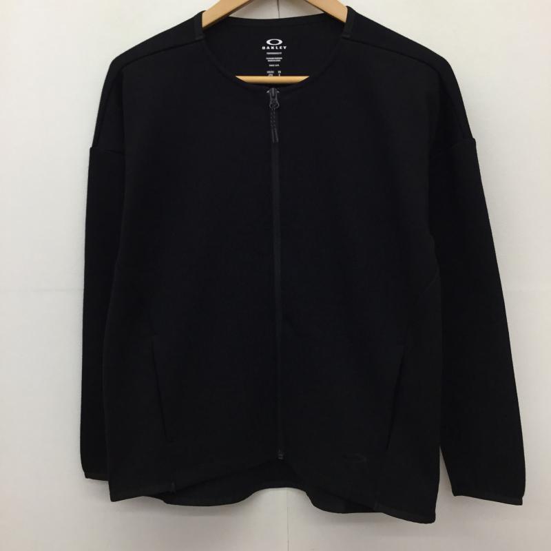 オークリー OAKLEY ジャケット、上着 ジャケット、ブレザー FOA500291 RADIANT FABULOUS NO COLLAR JACKET S ロゴ、文字 黒 / ブラック /  レディース USED 古着 中古 10141078