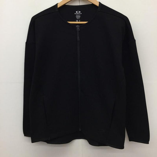 オークリー OAKLEY ジャケット、上着 ジャケット、ブレザー FOA500291 RADIANT FABULOUS NO COLLAR JACKET S ロゴ、文字 黒 / ブラック /  レディース USED 古着 中古 10141078