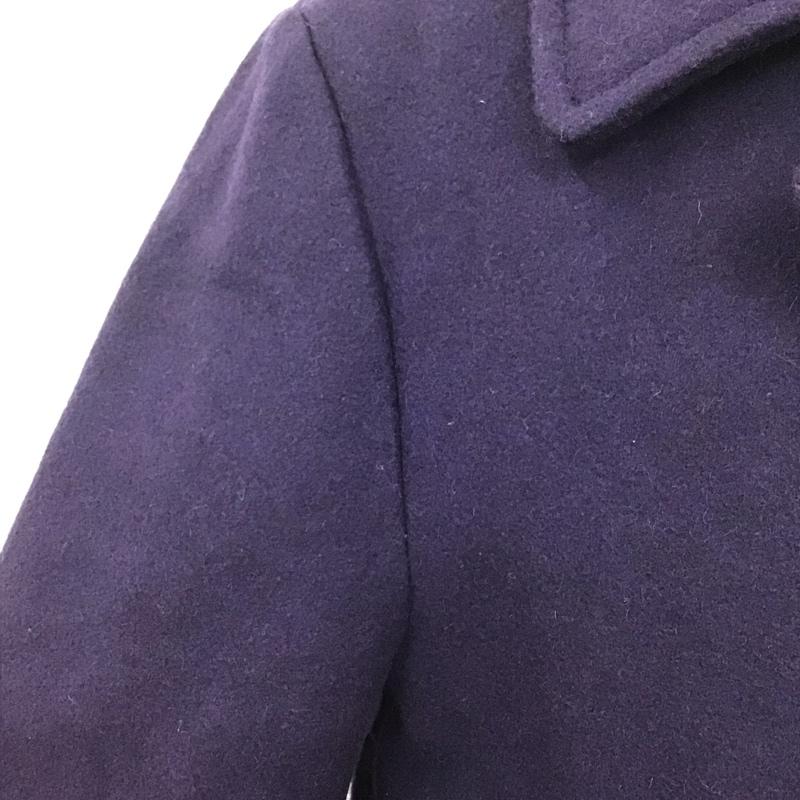 ショット schott ジャケット、上着 ジャケット、ブレザー ピーコート アウター ダブルジャケット 40 無地 紫 / パープル /  メンズ USED 古着 中古 10123139