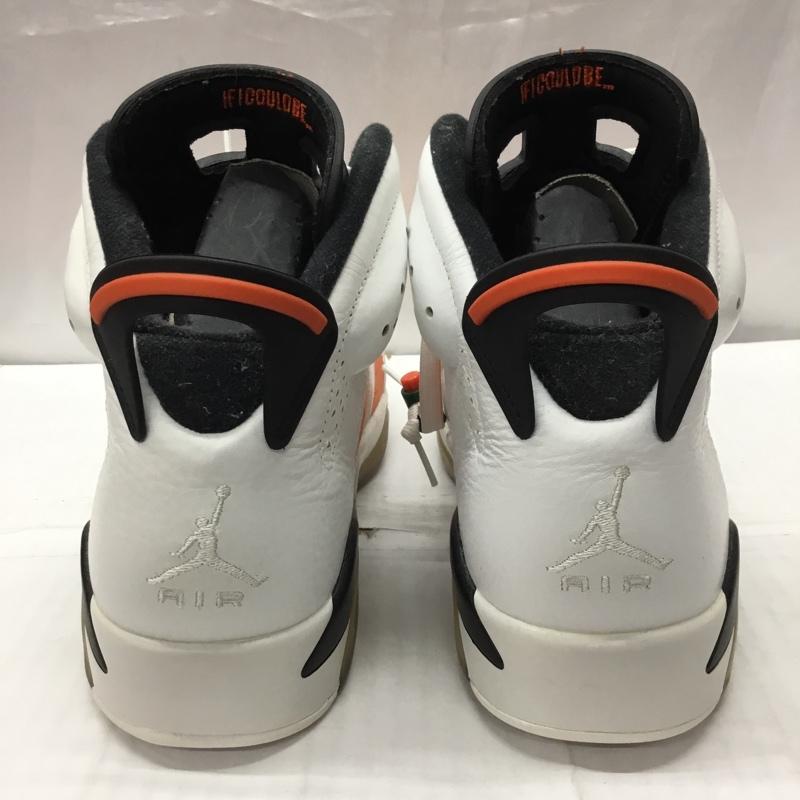 ナイキ NIKE スニーカー スニーカー 384664-145 AIR JORDAN 6 RETRO GATORADE 27.5cm 箱有 27.5cm ロゴ、文字 白 / ホワイト / X 黒 / ブラック / X 橙 / オレンジ /  メンズ USED 古着 中古 10111973