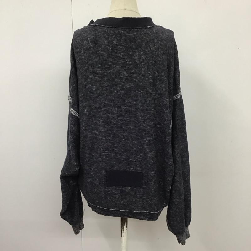 マークバイマークジェイコブス MARC by MARC JACOBS カーディガン 長袖 M1111705 11 Vネック XS 無地 紺 / ネイビー /  レディース USED 古着 中古 10110865