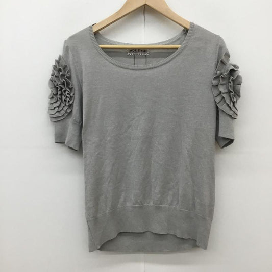 ＵＳフルギ US古着 カットソー 半袖 MON STYLE LL 無地 灰 / グレー /  レディース USED 古着 中古 10139189